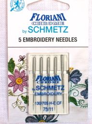 Floriani Chrome Embroidery Needles by Schmetz – Red Rock Threads